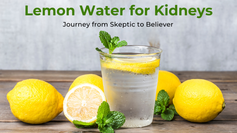 Lemon Water for Kidneys