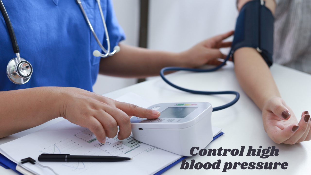 Control high blood pressure