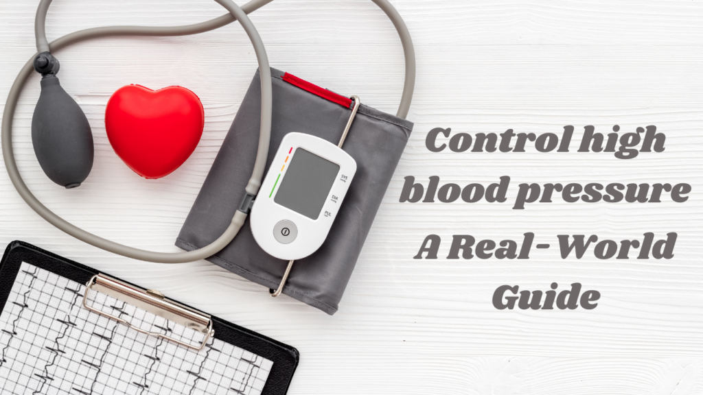 Control high blood pressure